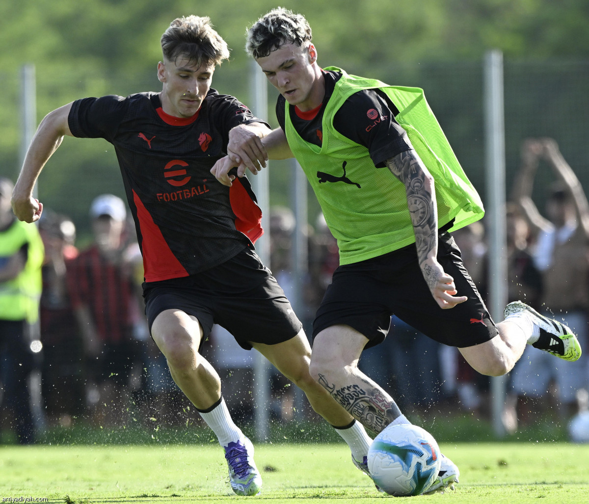 ميلان.. جلسة تدريبية