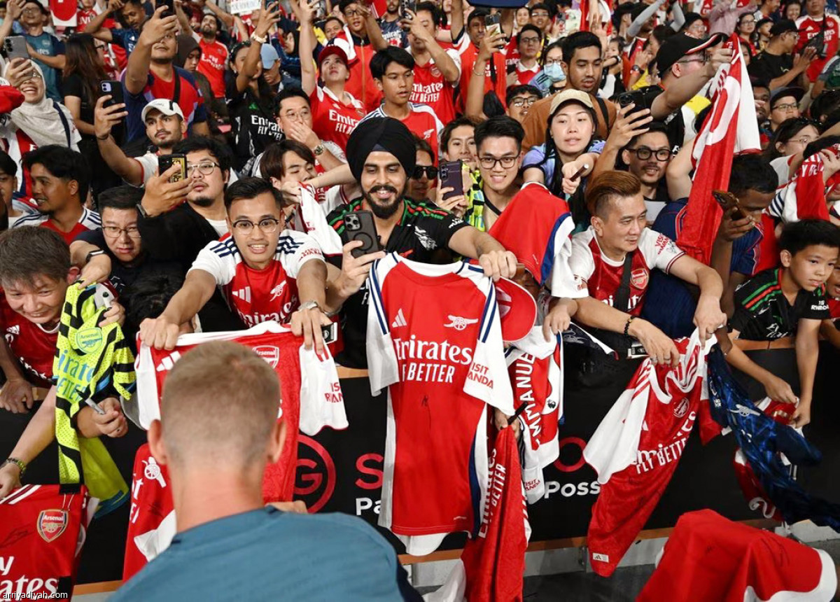 أرسنال.. تدريب مفتوح